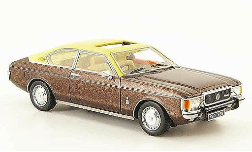 Ford Granada Coupe 1/43 Neo MK I (RHD) braun 1975 modellautos