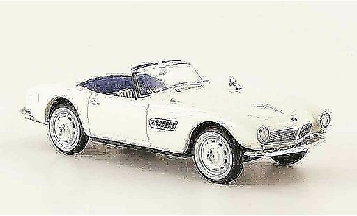Bmw 507 Cabriolet 1/43 Schuco Cabrio weiss modellautos