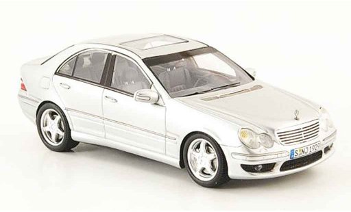 Mercedes Classe C AMG 1/43 Spark C32 (W203) grau metallisee modellautos