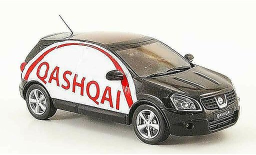 Nissan 350Z Base 1/43 J Collection JGTC Qashqai schwarz Werbefahrzeug Linkslenker 2007 modellautos