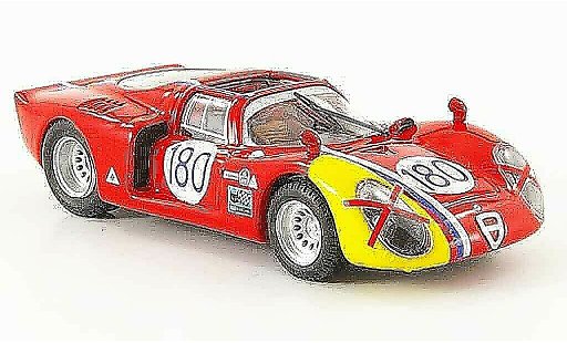 Alfa Romeo 33.2 prototipo 1/43 Best 1968 no.180 targa florio modellautos