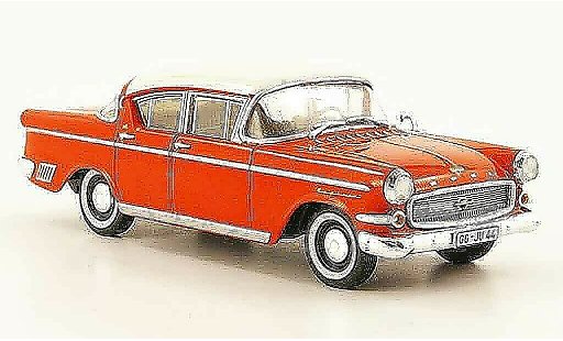 Opel Kapitan P2.5 1/43 Starline p 2.5 rot weiss 1958 modellautos