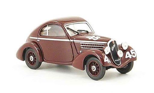 Fiat 508 CS Berlinetta 1/43 Starline Balilla Limousine No.45 Mille Miglia 1936 modellautos