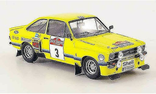 Ford Escort RS 1800 1/43 Trofeu Tarmac No.3 Rally San Remo 1975 MK2 modellautos