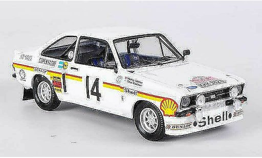 Ford Escort RS 1800 1/43 Trofeu MKTarmac No.14 S Rally Monte Carlo 1976 Makinen/Liddon modellautos