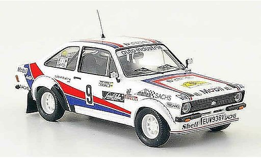 Ford Escort RS 1800 1/43 Trofeu No.9 Rally Deutschland 1983 MK2 modellautos