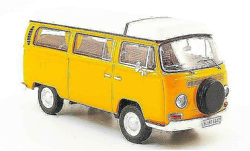 Volkswagen Combi A 1/43 Premium Cls t2a camping orange weiss modellautos