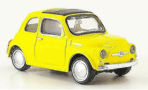 Fiat 500 Nuova 1/43 Mondo Motors gelb 1957 modellautos