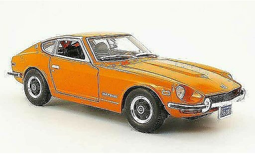 Datsun 240Z Coupe 1/18 Maisto orange 1971 modellautos
