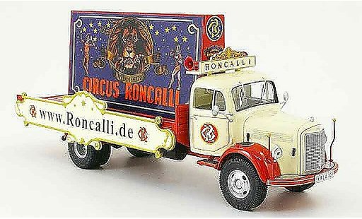 Mercedes L3500 Base 1/43 Premium Cls Pritsche Circus Roncalli Werbe LKW modellautos