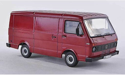 Volkswagen LT28 Bus 1/43 Premium ClassiXXs kombischwarz-rot modellautos