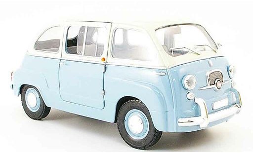 Fiat 600 Multipla 1/18 Mini Miniera bicolore blau/grau modellautos