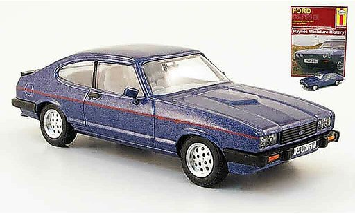 Ford Capri MK3 1/43 Corgi MKIII blau modellautos