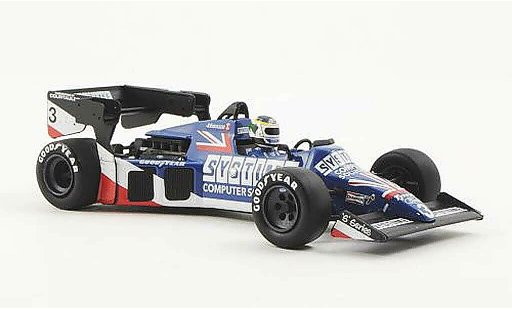 Tyrrell 012 1984 1/43 Minichamps Ford No.3 Systime S.Johansson GP gro&Atilde;�britannien modellautos