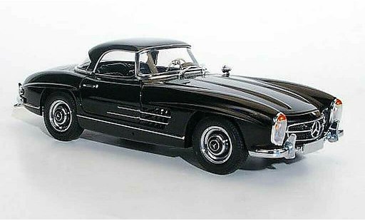 Mercedes 300 Roadster 1/18 Minichamps (W198 II) Hardtop schwarz 1957 modellautos