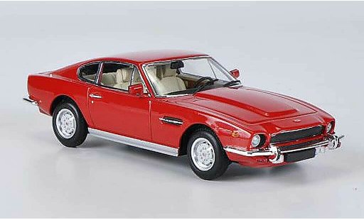 Aston Martin V8 saloon 1/43 Minichamps rot 1987 modellautos