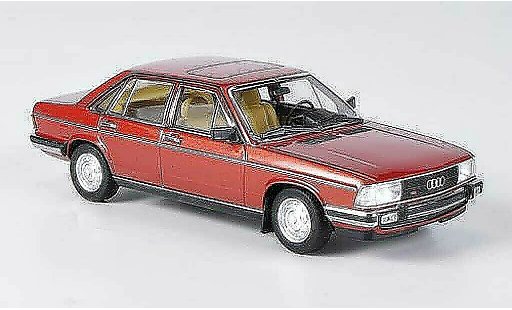 Audi 100 gl 1/43 Minichamps (C2) rot 1979 modellautos