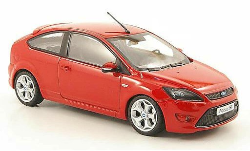 Ford Focus ST 1/43 Minichamps rot 2008 modellautos