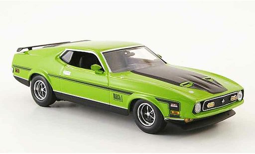 Ford Mustang Mach 1 1/43 Minichamps gr&Atilde;&frac14;n modellautos