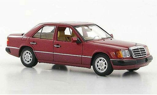 Mercedes 230 Coupe 1/43 Minichamps (W124) rot 1991 modellautos