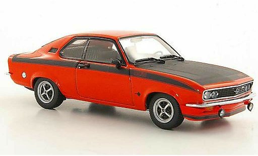 Opel Manta A 1/43 Minichamps GT/E rot/mattschwarz 1974 modellautos