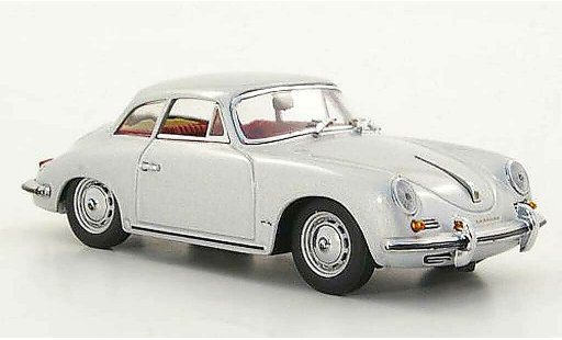 Porsche 356 1960 1/43 Minichamps B Hardtop Coupe grau modellautos