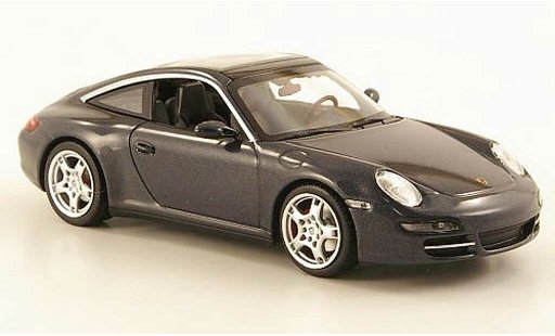 Porsche 911 Targa 1/43 Minichamps Carrera grau 2006 modellautos