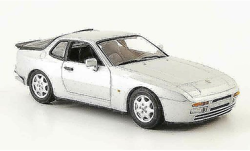Porsche 944 1989 1/43 Minichamps S2 grau metallisee modellautos