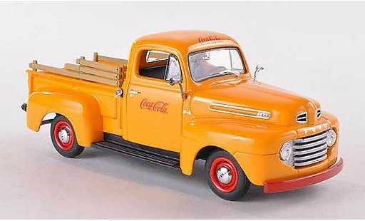 Ford F-1 Pick Up 1/43 Minichamps Coca Cola gelb 1949 Coca Cola Collection modellautos