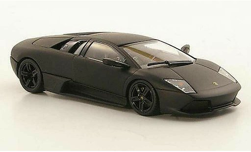 Lamborghini Murcielago LP640 1/43 Minichamps mattschwarz 2008 modellautos