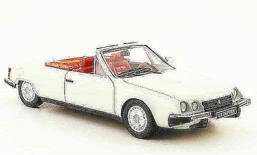 Citroen CX Cabriolet 1/43 Neo orphee weiss 1983 modellautos