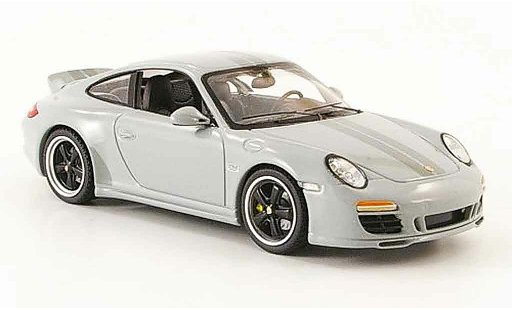 Porsche 911 S 1/43 Schuco Carrera Sport Classic grau 2009 modellautos