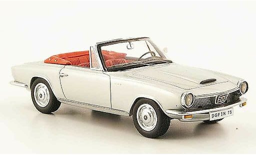 Glas 1300 GT Cabriolet 1/43 Neo Cabrio grau 1966 modellautos