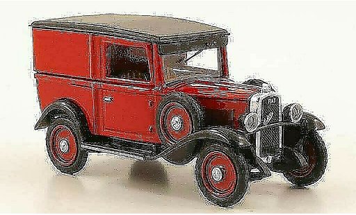 Fiat 508 Furgone 1/43 Rio Balilla Autocarro rot/schwarz 1935 modellautos