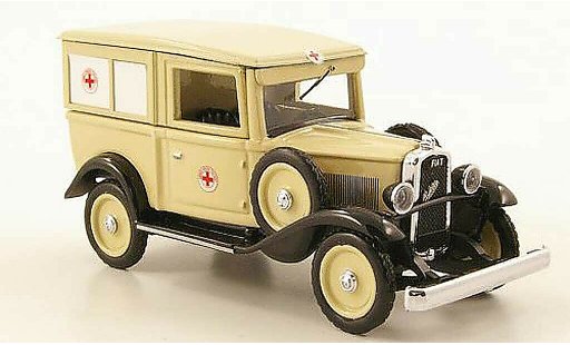 Fiat 508 Ambulanza 1/43 Rio Balilla Croce Rossa Italiana RTW 1935 modellautos
