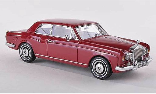 Rolls Royce Corniche FHC 1/43 Neo schwarz-rot RHD 1971 modellautos