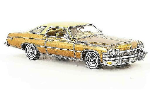 Buick Le Sabre Coupe 1/43 Neo HT braun beige 1974 modellautos