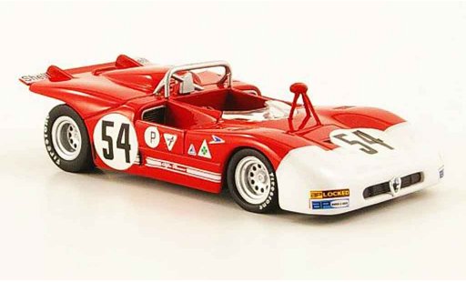 Alfa Romeo 33.3 prototipo 1/43 M4 1971 no.54 brands hatch modellautos