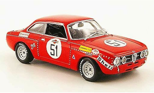 Alfa Romeo Giulia sprint gta 1/43 M4 GTAm no.51 dini dona spa 1973 modellautos