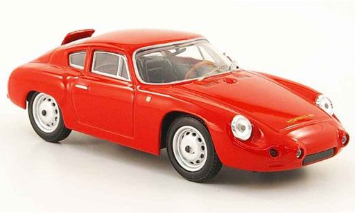 Porsche Abarth Base 1/43 Best rot Strassenversion 1960 modellautos