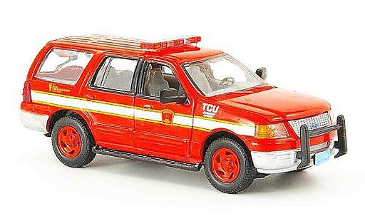 Ford Expedition Pompiers 1/43 Gearbox Boston Fire Dept. pompier modellautos