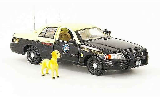 Ford Crown Police Interceptor 1/43 First Response Victoria Florida Highway Patrol K 9 modellautos