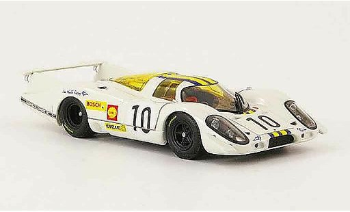 Porsche 917 1969 1/43 Ebbro No.10 weiss blau gelb 24h Le Mans modellautos