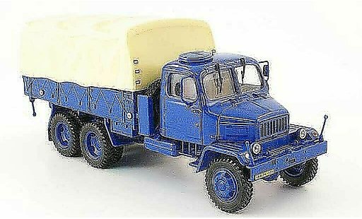 Praga V3S Pritsche 1/43 Abrex blau/beige modellautos