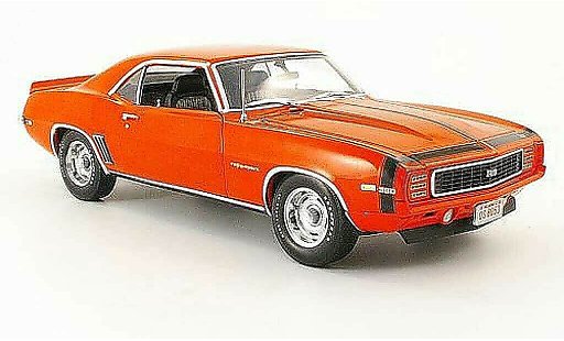 Chevrolet Camaro Z28 1/18 Highway 61 rs orange 1969 modellautos