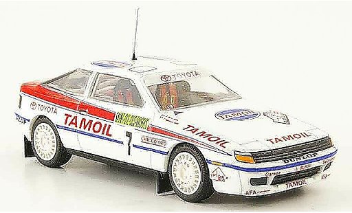 Toyota Celica GT4 1/43 Trofeu no.7 tamoil rallye alsace vosges modellautos