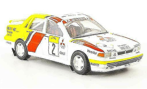 Mitsubishi Galant VR4 1/43 Trofeu No.2 ERC 1992 modellautos