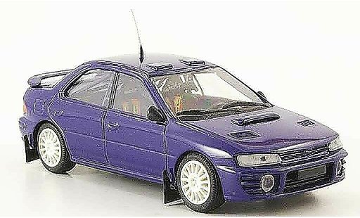 Subaru Impreza Base 1/43 Mini Partes blau modellautos