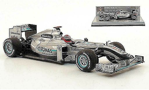 Mercedes F1 2010 1/43 Minichamps GP Petronas MGP W01 No.3 modellautos
