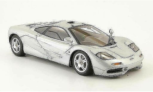 McLaren F1 GTR GTR Short Tail 1/18 Autoart grau metallized strassenversion 1994 modellautos
